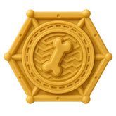 DuraPaw Bark Chain Crypto Coin Dog Nylon Chew Toy Gold