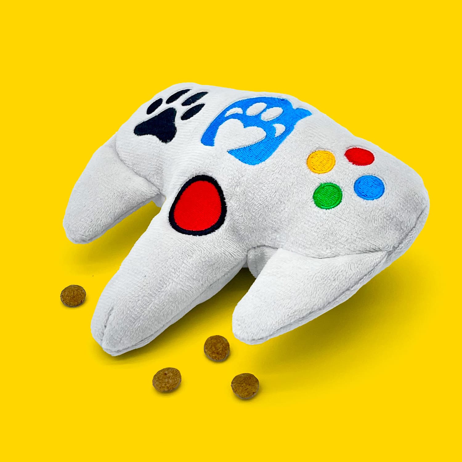 DuraPaw Exclusive Dog Toy Game Controller Enrichment Feeder Plush