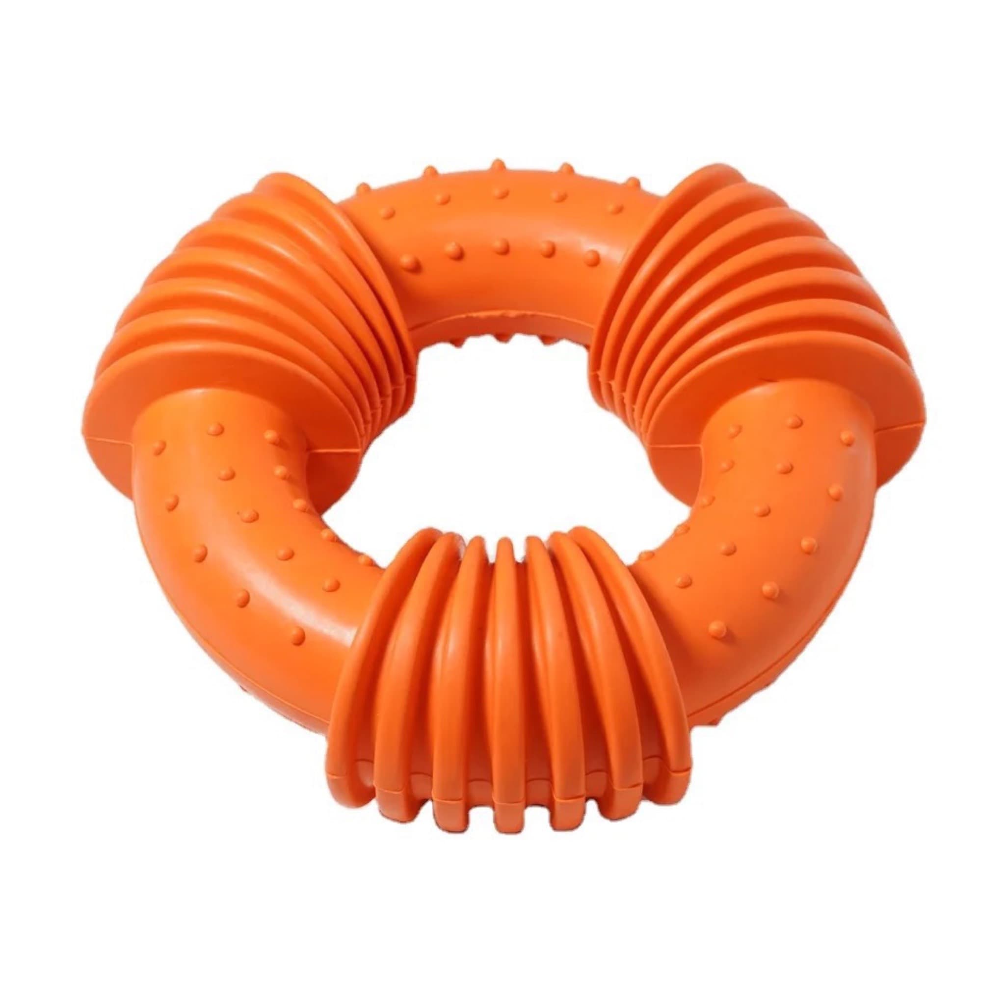 Tough Rubber Mighty Chew Ring Dog Toy
