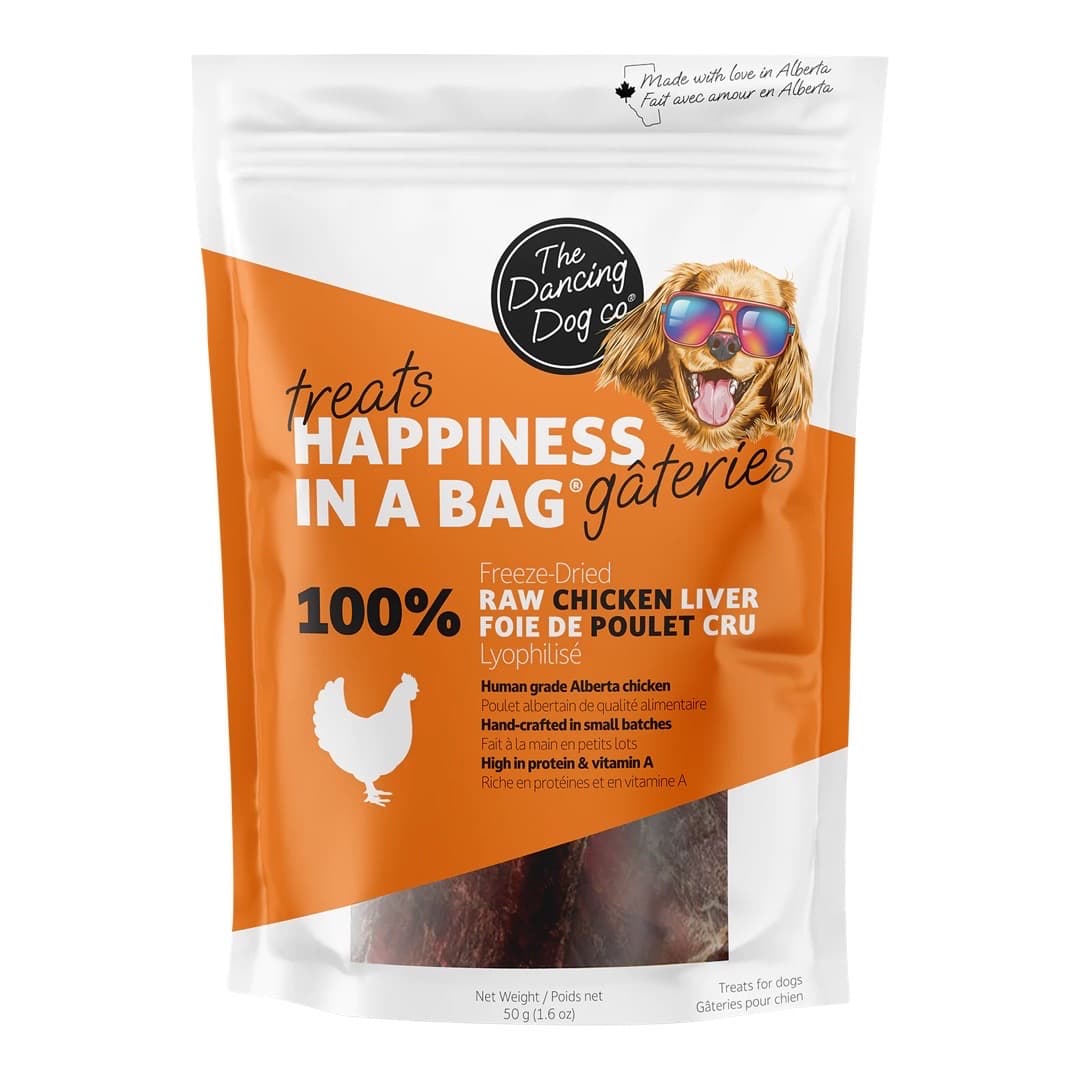 Freeze Dried Dog Treats Chicken Liver Dancing Dog