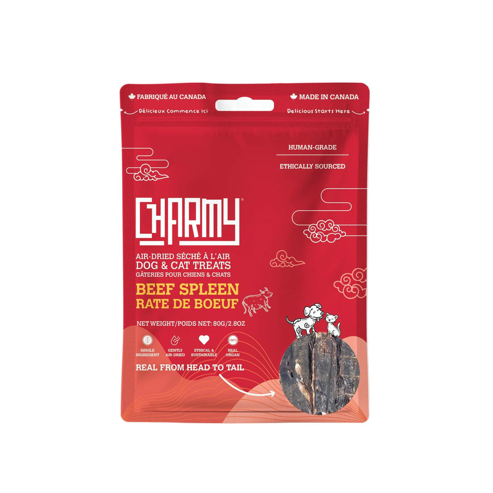 Charmy Beef Spleen Canadian Dog Treats
