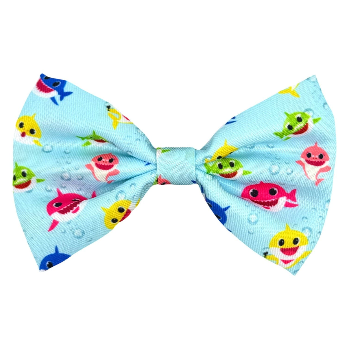 Colorful Shark Dog Bow Tie Wearable Pet Accessory