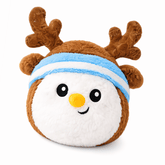 DuraPaw rip and reveal 2 in 1 Reindeer surprise hidden dog toy with RipShield Tech durable core