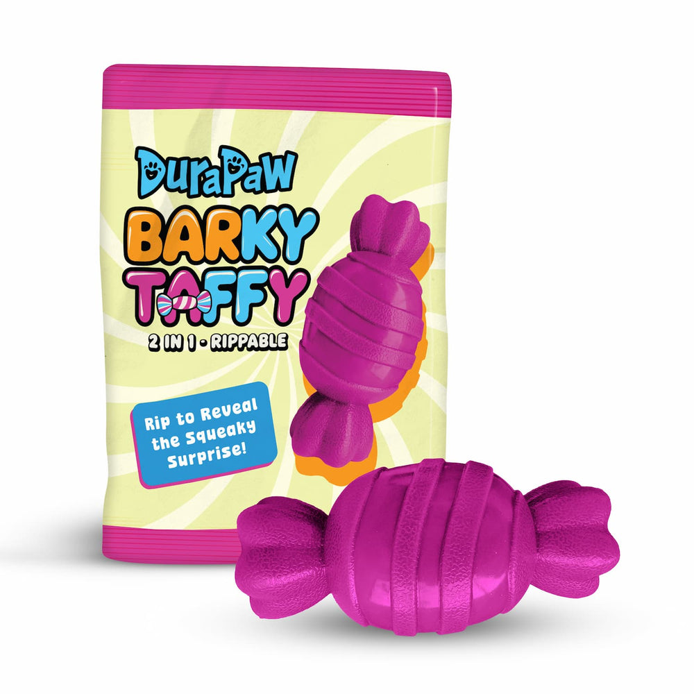 2 in 1 Barky Taffy Dog Toy
