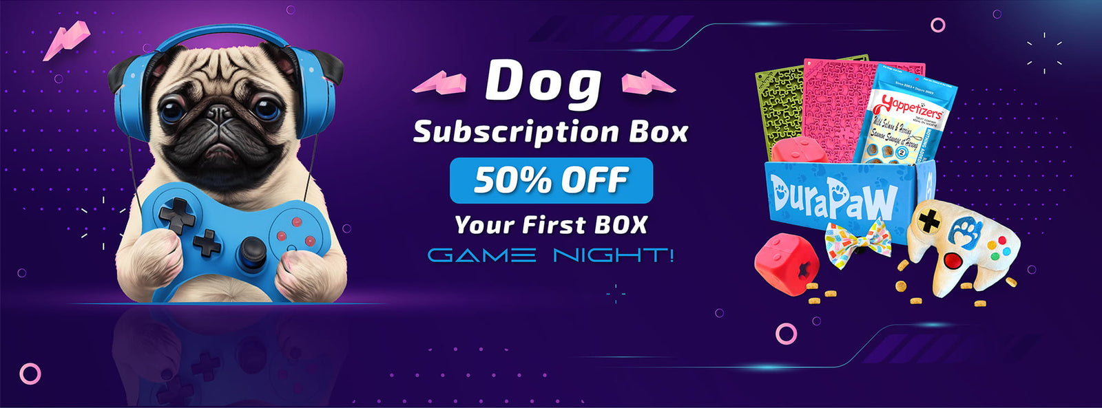 DuraPaw Box Best Monthly Dog Subscription Box in Canada