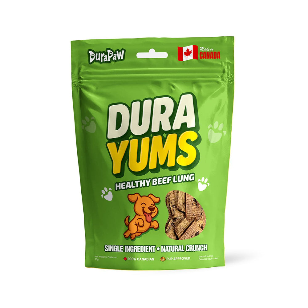DuraYums Healthy Beef Lung Dehydrated Dog Treats