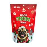 DuraPaw Christmas Puppy Pet Dog Treats Turkey Festive Feast Canadian Made