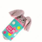 DuraPaw hoppy bunny squeeze engaging dog plush toy