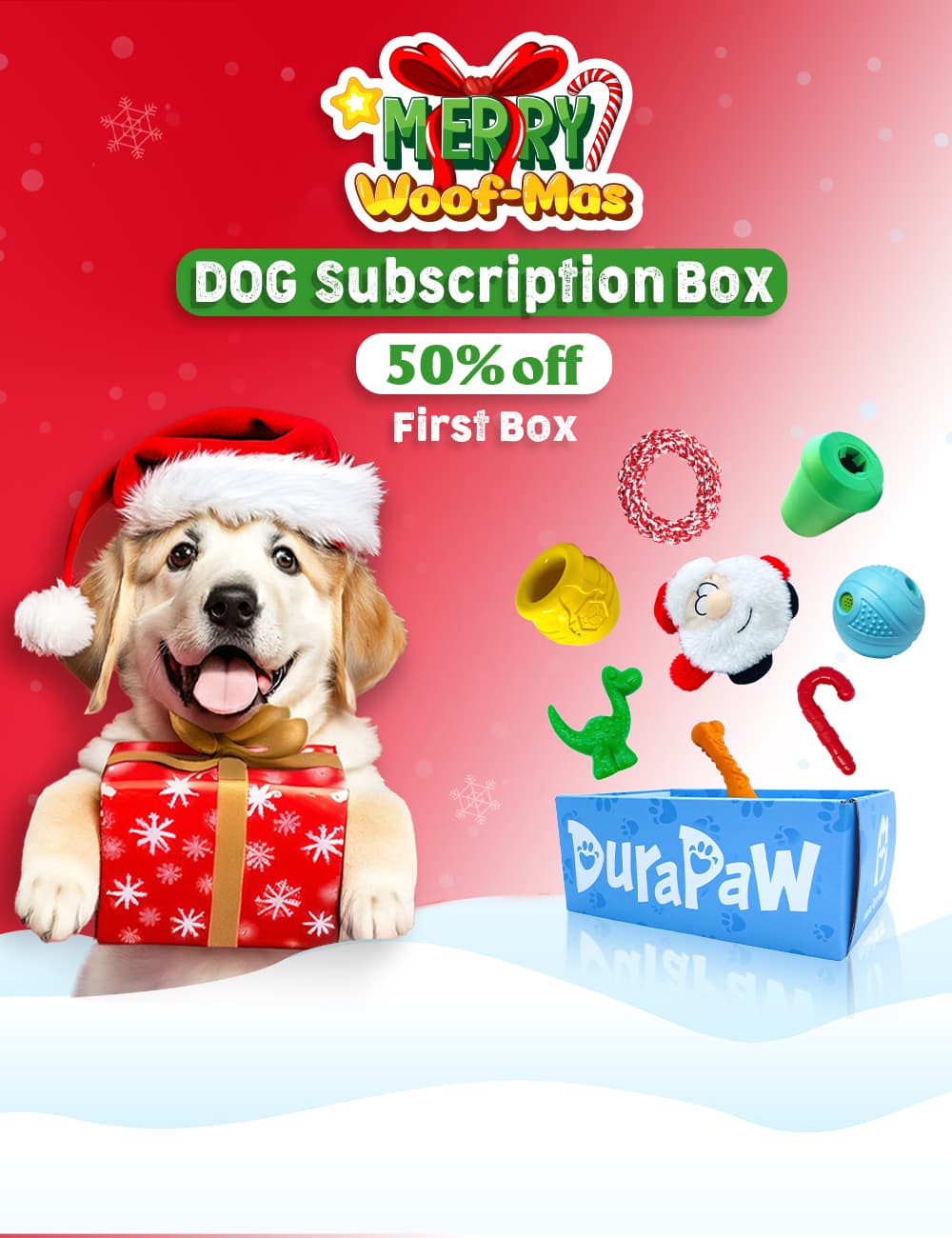 DuraPaw Box The Best Monthly Dog Subscription Box in Canada