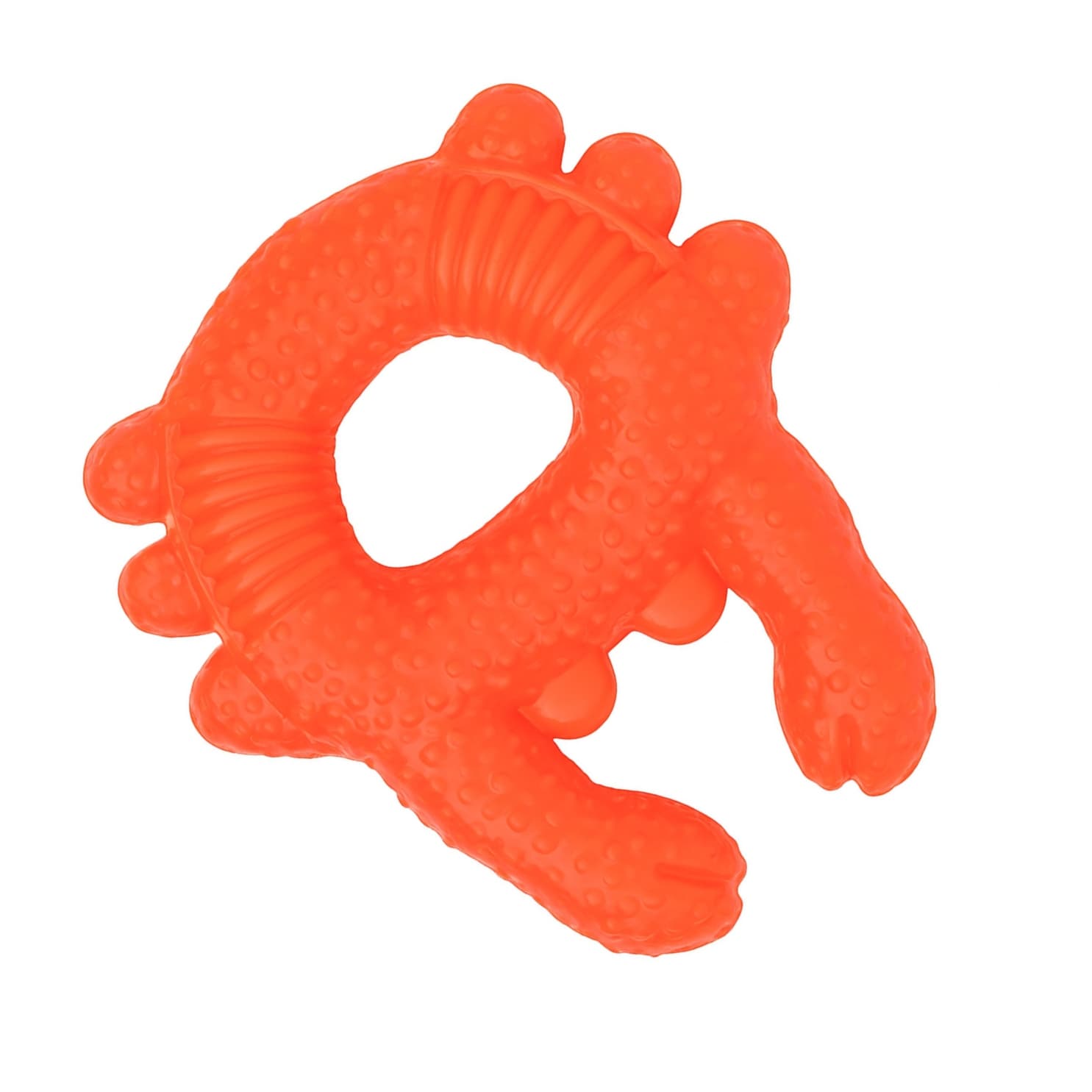 DuraPaw Orange Nylon Crab Dog Chew Toy