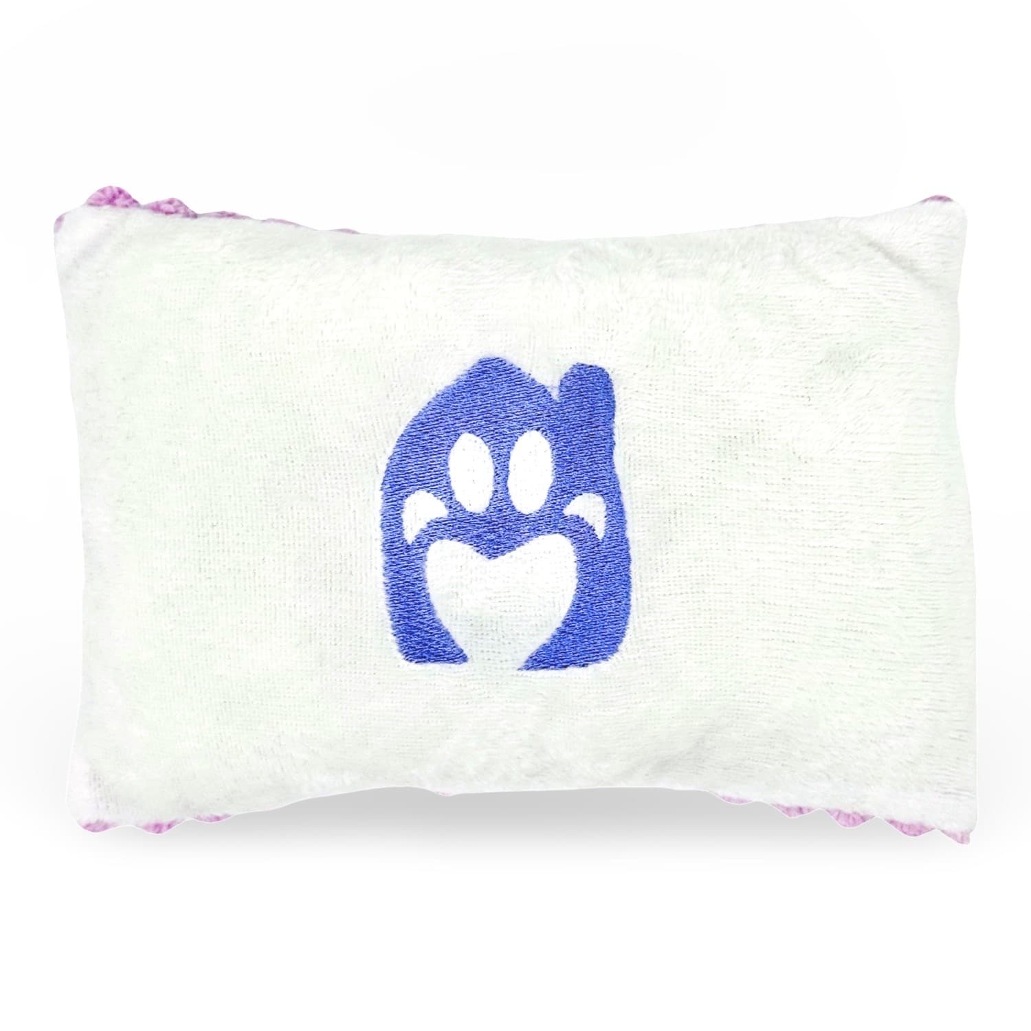 DuraPaw Soft Plush Crinkly Pillow Dog Toy