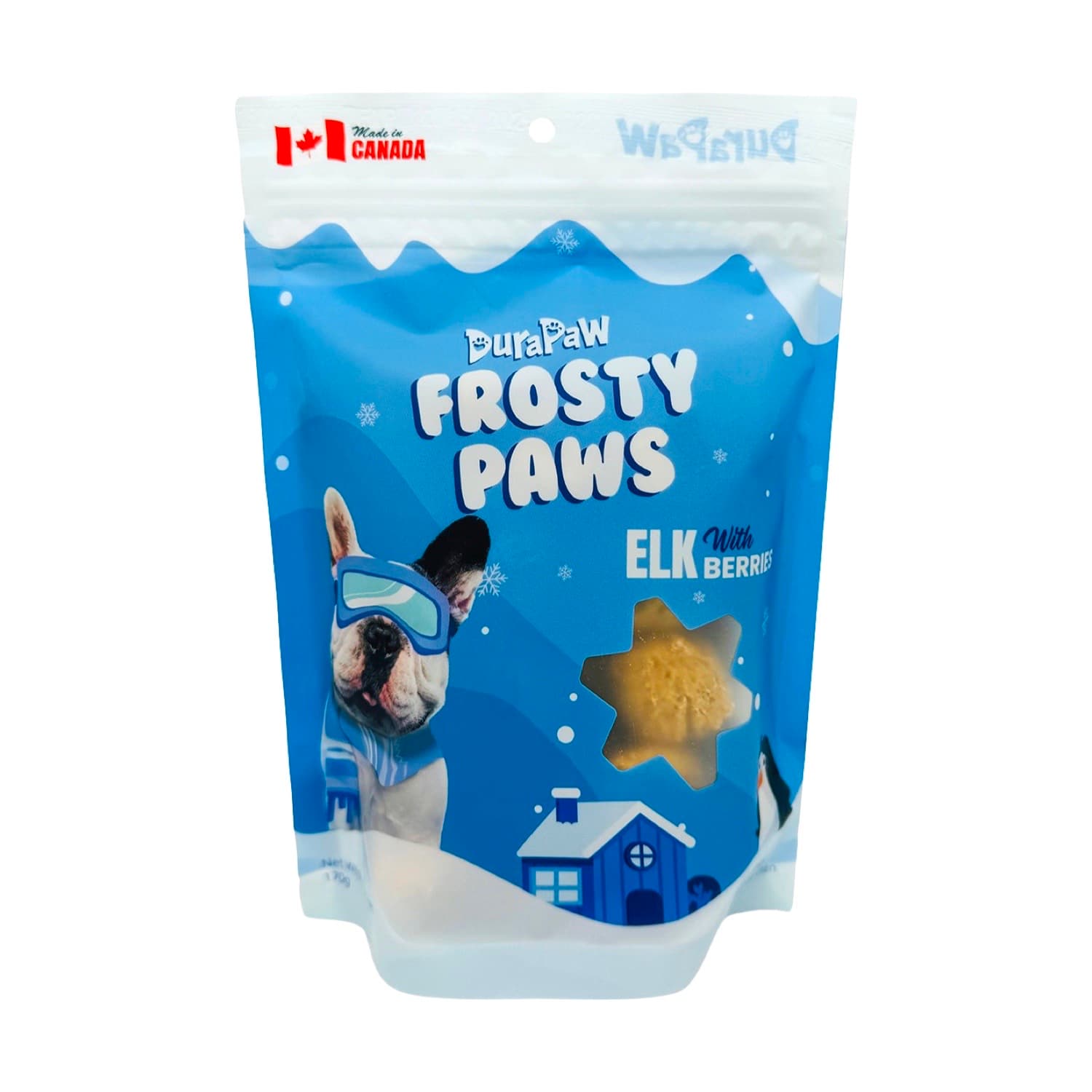 DuraPaw Foley Elk with Berries Frosty Paws Dog Treats Canada