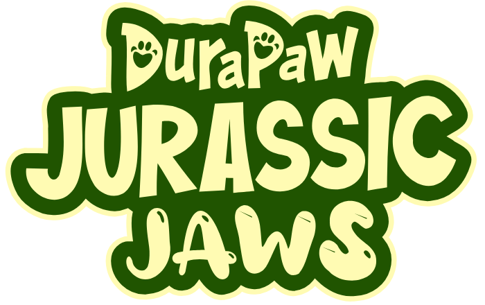 Jurassic Jaws Dinosaur Theme Logo