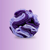 Cute Purple Dog Snuffle Treat Ball Dispenser