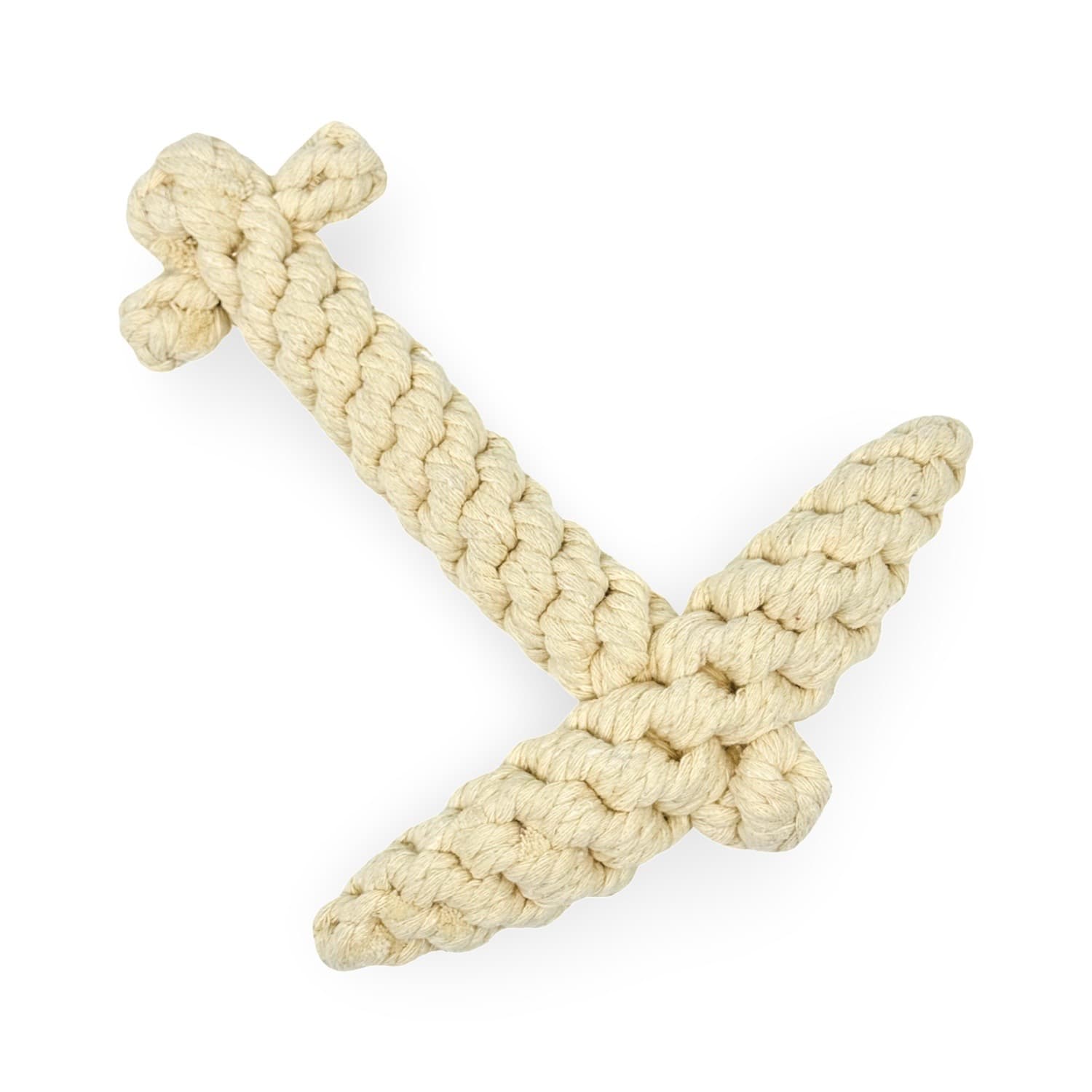 Ship Anchor Cotton Rope Soft Dog Toy