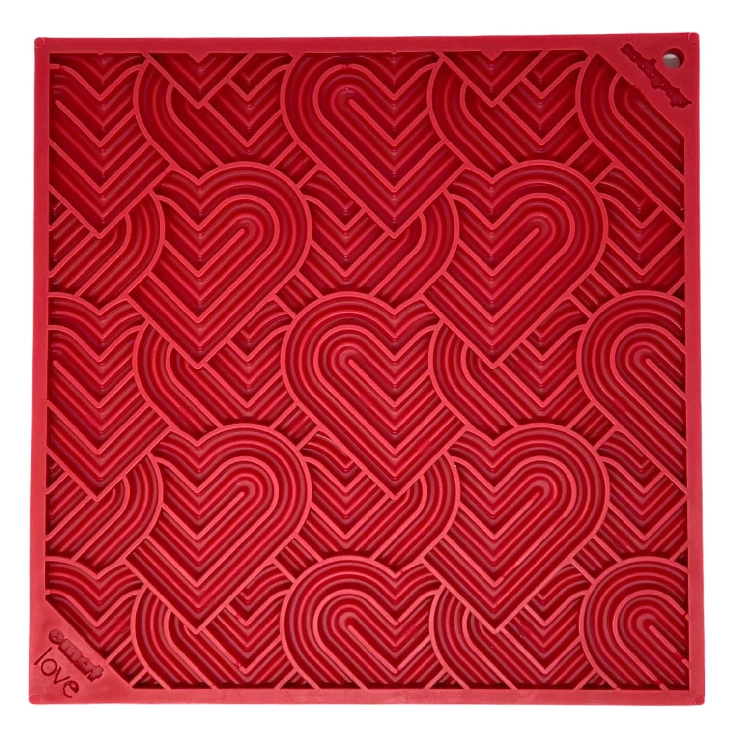 Sodapup Heart Love eMat Enrichment Dog Lick Mat