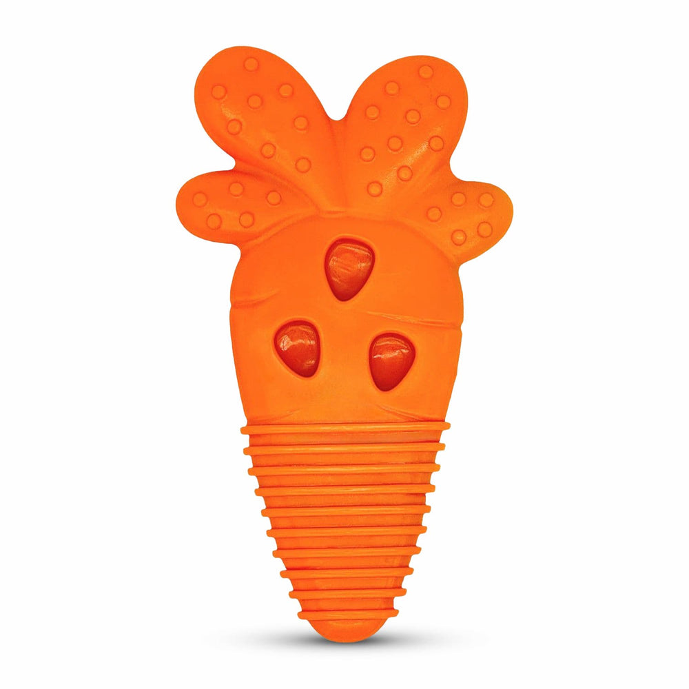 Crunchy Carrot Chew Dog Toy