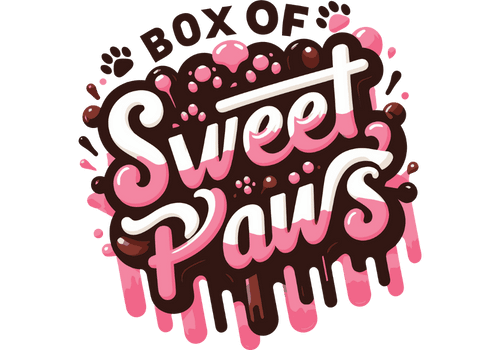 Valentines Dog Subscription Box of Sweets Theme Logo